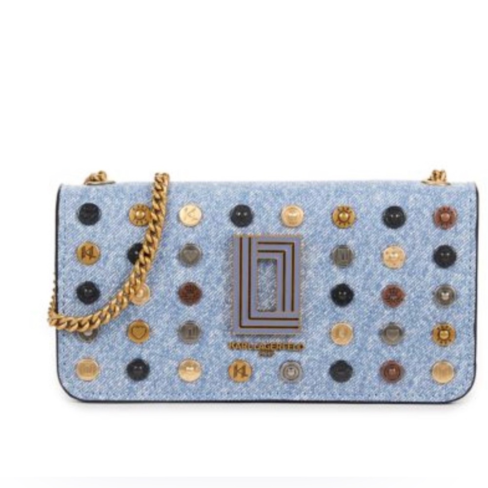 KARL LAGERFELD PARIS
Kosette Leather Wallet Crossbody
Crafted w/ leather denim - Picture 3 of 10